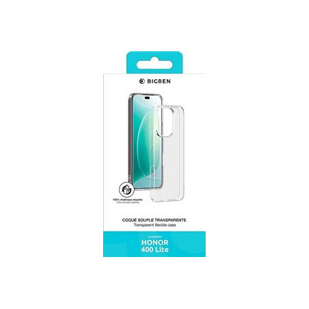 Coque Honor 400 Lite Transparente Bigben
