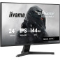 iiyama G-Master Black Hawk G2441HSU-B1 Écran 23.8" IPS 1920x1080@144Hz 1ms 350cd 1500:1 Haut-parleurs HDMI/DP/USB HUB (2x2.0) Bl