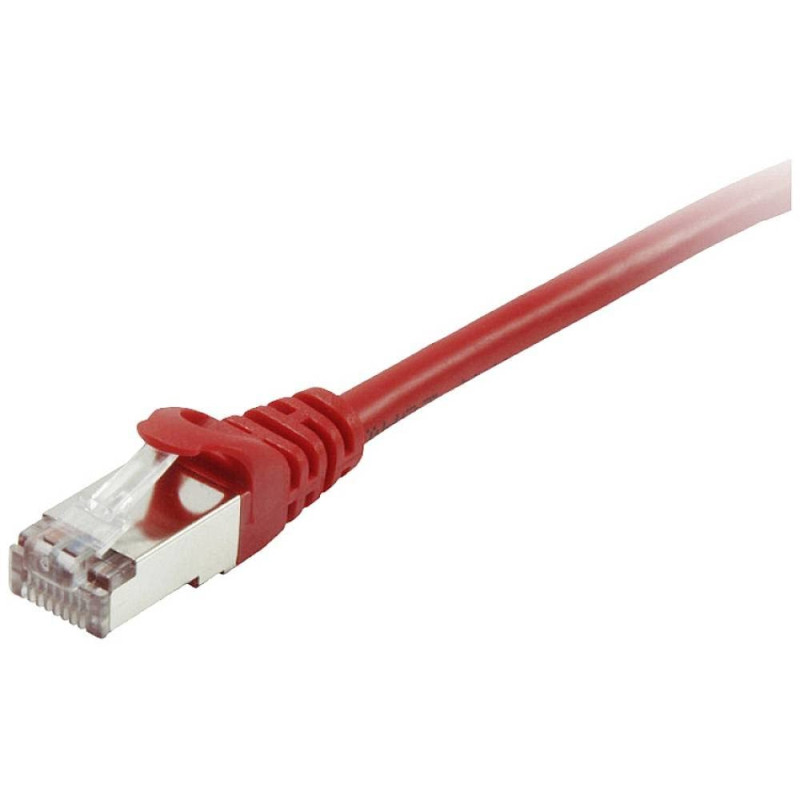 Equip 605528 RJ45 Câble réseau, câble patch CAT 6 S/FTP 15.00 m rouge contacts dorés 1 pc(s) Equip 605528 RJ45 Câble réseau, câble patch CAT 6 S/FTP 15.00 m rouge contacts dorés 1 pc(s)
