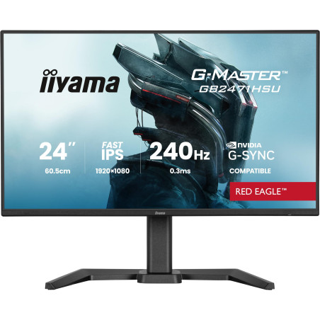 iiyama GB2471HSU-B1-23.8" IPS, 1920x1080/240Hz, 2H1DP, USB-hub, Has