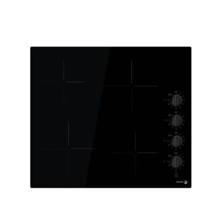 Table De Cuisson Vitrocéramique 59 Cm 4 Feux 6000w Noir - FAVM3540