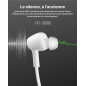 Belkin SoundForm Écouteurs Filaires ANC avec Connecteur USB-C, Écouteurs Intra-Auriculaires avec Microphone, pour iPhone 17, iPh Belkin SoundForm Écouteurs Filaires ANC avec Connecteur USB-C, Écouteurs Intra-Auriculaires avec Microphone, pour iPhone 17, iPh