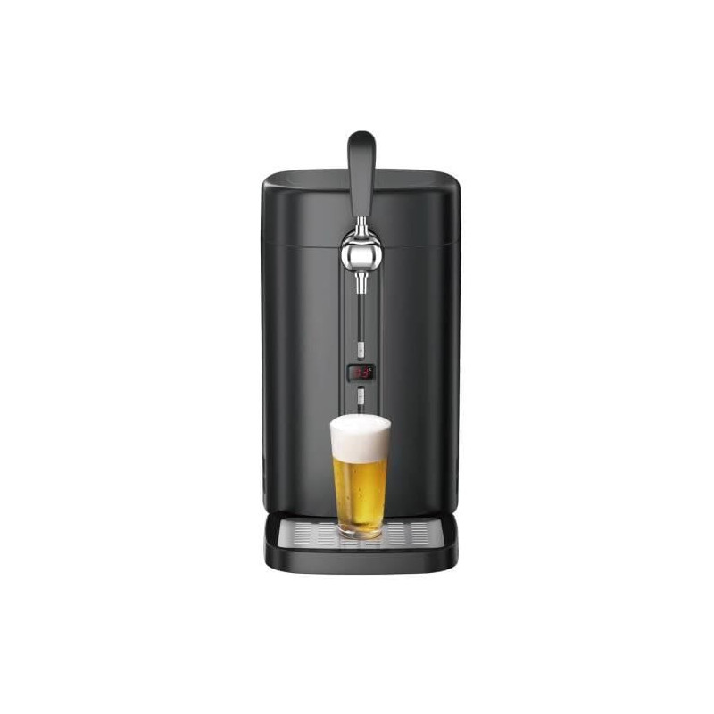 Tireuse à bière 5L - CONTINENTAL EDISON CEMB5B4 - Noir - 60 W - Compatible avec les fûts 5L
