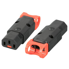 IEC Lock+ PA130100BK, le premier connecteur IEC320-C13 verrouillable et recâblé au monde. Plus besoin de débrancher ou de déconn