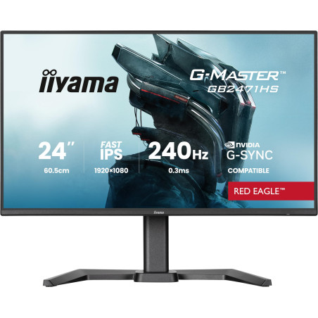 iiyama GB2471HS-B1-23.8" IPS, 1920x1080/240Hz, 2H1DP, Has