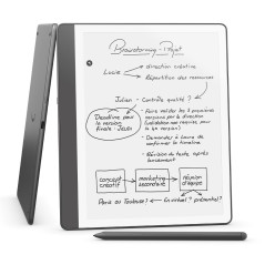 Amazon Kindle Scribe (64 Go) | Écran repensé avec bordures uniformes | Écriture dans les livres et documents | Stylet premium in