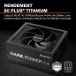 be quiet! Dark Power 14 850W, ATX 3.1, Certification 80 Plus Titanium, Alimentation modulaire, Refroidissement Actif & Semi-Pass be quiet! Dark Power 14 850W, ATX 3.1, Certification 80 Plus Titanium, Alimentation modulaire, Refroidissement Actif & Semi-Pass