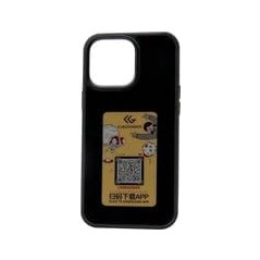 REALPOWER Magic Case, iPhone 15, écran Couleur, Magsafe, Noir