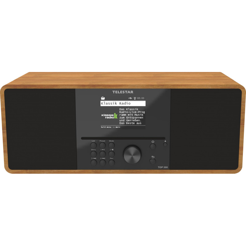 TELESTAR Top 300 – Radio Dab+/Internet avec Lecteur CD (stéréo, 2 × 15 W, Services de Streaming, Bluetooth Audio-Streaming & Fon TELESTAR Top 300 – Radio Dab+/Internet avec Lecteur CD (stéréo, 2 × 15 W, Services de Streaming, Bluetooth Audio-Streaming & Fon