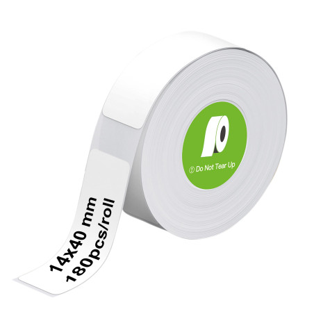 Rouleau d'étiquettes Olympia Blanc