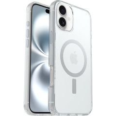 Otterbox Coque Symmetry Series Clear MagSafe pour iPhone 16 Plus, Antichoc, Anti-Chute, Fine, supporte 3X Plus de Chutes Que la 