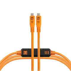 Tether Tools TetherPro USB-C Optima 10G rechts orange 3m NEU