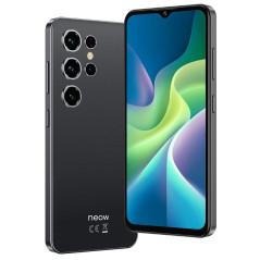 Neow Safe + Smartphone Android 15 4G 128 Go| Écran 6.52" HD+ | Smartphone pour Ado | Applis Scolaires & Ludiques Préinstallées |