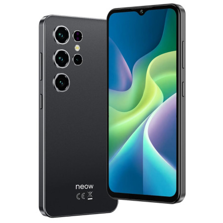 Neow Safe + Smartphone Android 15 4G 128 Go| Écran 6.52" HD+ | Smartphone pour Ado | Applis Scolaires & Ludiques Préinstallées |