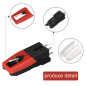 Styline Lot d'aiguilles pour tourne-disque avec 1 cartouche pour phonographe LP Rubis Stylet de rechange pour tourne-disque viny