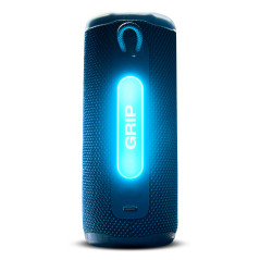 JBL Grip, Enceinte Bluetooth compacte, AI Sound Boost, étanche et resistante à la poussière IP68, éclairage d’Ambiance, 14 h d’a
