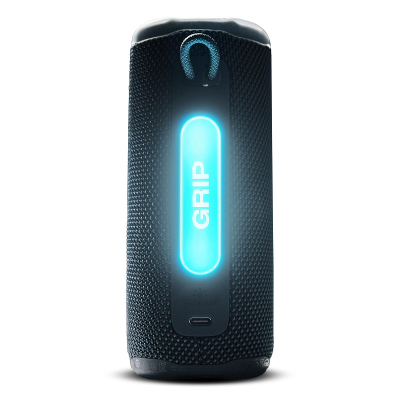 JBL Grip, Enceinte Bluetooth compacte, AI Sound Boost, étanche et resistante à la poussière IP68, éclairage d’Ambiance, 14 h d’a JBL Grip, Enceinte Bluetooth compacte, AI Sound Boost, étanche et resistante à la poussière IP68, éclairage d’Ambiance, 14 h d’a