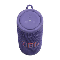 JBL Grip, Enceinte Bluetooth compacte, AI Sound Boost, étanche et resistante à la poussière IP68, éclairage d’Ambiance, 14 h d’a