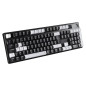 Onlan – CA-340-Yin B – Clavier Gamer étendu – sans Fil Bluetooth & 2.4Ghz- Mécanique Switch Rouge – Anti ghosting Complet N-Key Onlan – CA-340-Yin B – Clavier Gamer étendu – sans Fil Bluetooth & 2.4Ghz- Mécanique Switch Rouge – Anti ghosting Complet N-Key