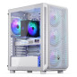 ENDORFY Arx 500 White ARGB, 4 ventilateurs ARGB de 140 mm inclus, panneau latéral en verre trempé, grande compatibilité avec dif ENDORFY Arx 500 White ARGB, 4 ventilateurs ARGB de 140 mm inclus, panneau latéral en verre trempé, grande compatibilité avec dif