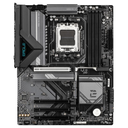 GIGABYTE B650E Eagle WIFI6E Carte Mère - Processeurs AMD Ryzen 9000 Series, VRM 8+2+2 Phases, Jusqu’à 8200MHz DDR5 (O.C), 1xPCIe