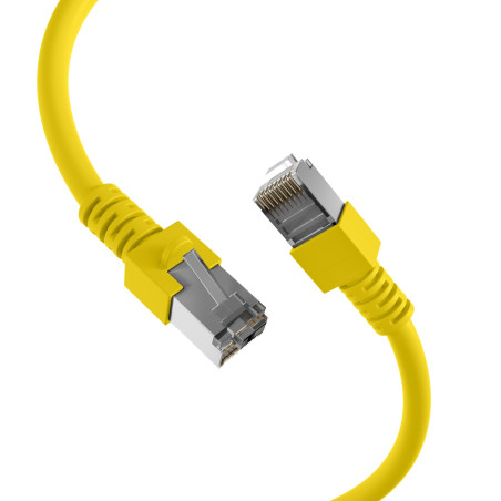 EFB-Elektronik RJ45 S/FTP Cat5e câble de réseau 20 m SF/UTP (S-FTP) Jaune - Câbles de réseau (20 m, Cat5e, SF/UTP (S-FTP), RJ-45