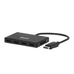 Club3D CSV-7400 DisplayPort Quad Moniteur MST Hub 4X 4K30Hz