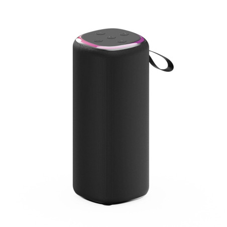 Gembird Haut-Parleur LED Bluetooth, 10W, sans Fil, Rechargeable, Noir