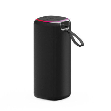Gembird Haut-Parleur LED Bluetooth, 10W, sans Fil, Rechargeable, Noir