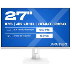 JAPANNEXT 68,5 cm JN-IPS270UHD60F-C65W-HSP-W HDMI/DP UHD
