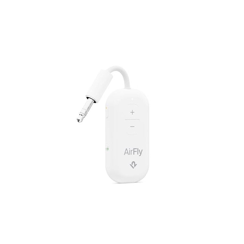 Twelve South AirFly Pro 2 Transmetteur/Récepteur Bluetooth 5.0 pour TV/Avion vers 2 Casque sans Fil - Adaptateur sans Fil pour A Twelve South AirFly Pro 2 Transmetteur/Récepteur Bluetooth 5.0 pour TV/Avion vers 2 Casque sans Fil - Adaptateur sans Fil pour A