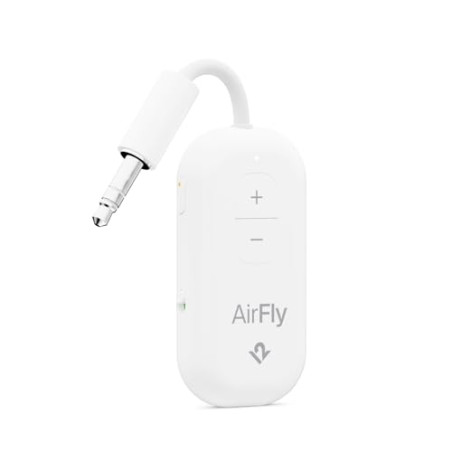 Twelve South AirFly Pro 2 Transmetteur/Récepteur Bluetooth 5.0 pour TV/Avion vers 2 Casque sans Fil - Adaptateur sans Fil pour A