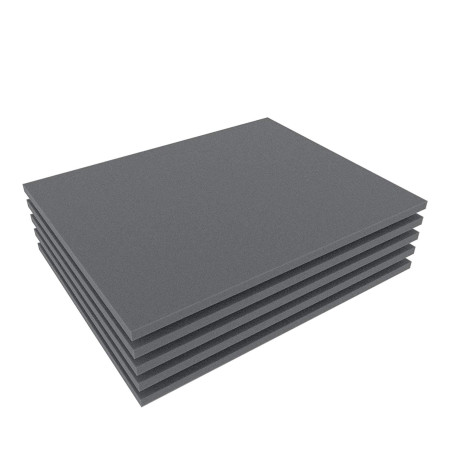 Lot de 5 feuilles en polyéthylène expansé de 10 mm d'épaisseur, isolant pour rembourrage, mousse expansée pour protection, embal