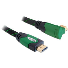 DeLOCK 82953 Câble HDMI 1.4 3 m Vert
