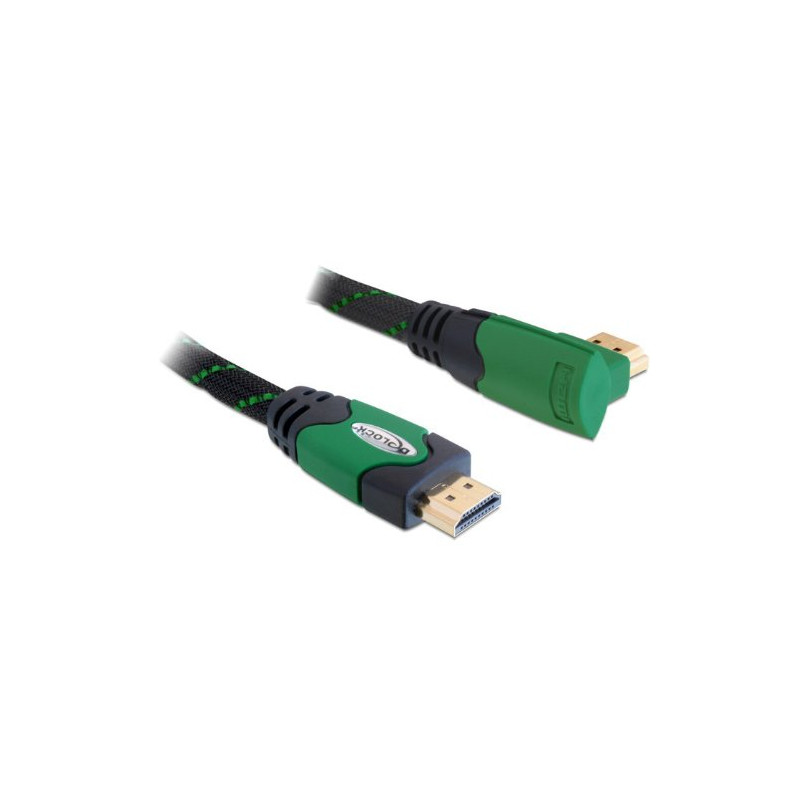 DeLOCK 82953 Câble HDMI 1.4 3 m Vert