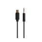 Gembird Câble USB-C vers 3,5 mm AUX - Plug & Play - 1,5m, Noir Gembird Câble USB-C vers 3,5 mm AUX - Plug & Play - 1,5m, Noir