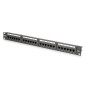DIGITUS 19 Pouces Panneau de Brassage – Cat 6 – LSA Patch-Panel – 24 Ports RJ45 – Non blindé – Montage en Rack 1 U – Noir DIGITUS 19 Pouces Panneau de Brassage – Cat 6 – LSA Patch-Panel – 24 Ports RJ45 – Non blindé – Montage en Rack 1 U – Noir