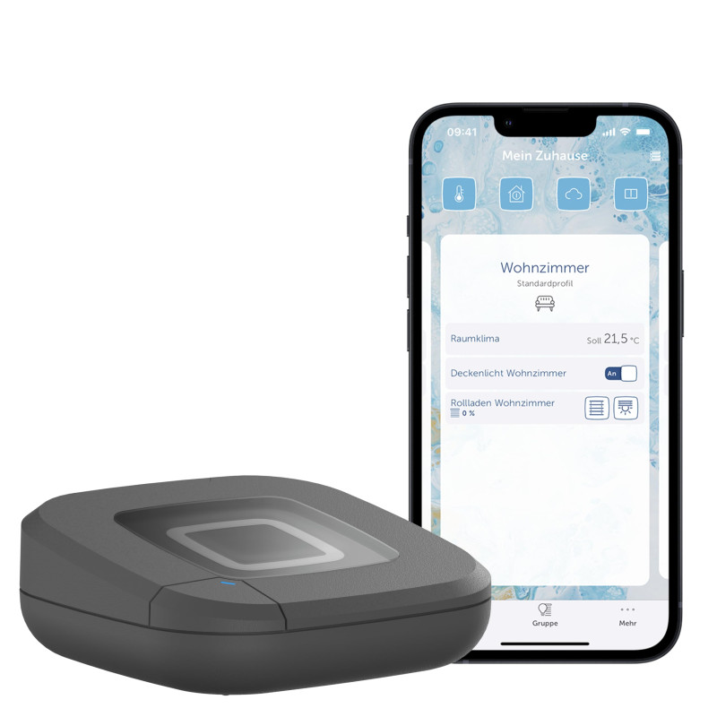 Homematic IP Passerelle d'accès Point 2 Smart Home avec Application Gratuite et Commande vocale Via Amazon Alexa, Anthracite, 16 Homematic IP Passerelle d'accès Point 2 Smart Home avec Application Gratuite et Commande vocale Via Amazon Alexa, Anthracite, 16