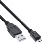 InLine 5m USB 2.0 A - micro B câble USB USB A Micro-USB B Noir - Câbles USB (5 m, USB A, Micro-USB B, 2.0, Male connector / Male InLine 5m USB 2.0 A - micro B câble USB USB A Micro-USB B Noir - Câbles USB (5 m, USB A, Micro-USB B, 2.0, Male connector / Male