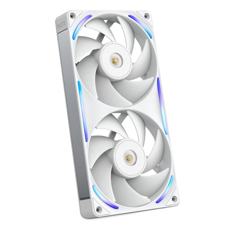 NZXT F240X Ventilateur Performance Cadre Unique - 2x 120mm PWM RGB PC - Flux & pression max - Faible bruit - Cadre & pales LCP - NZXT F240X Ventilateur Performance Cadre Unique - 2x 120mm PWM RGB PC - Flux & pression max - Faible bruit - Cadre & pales LCP -