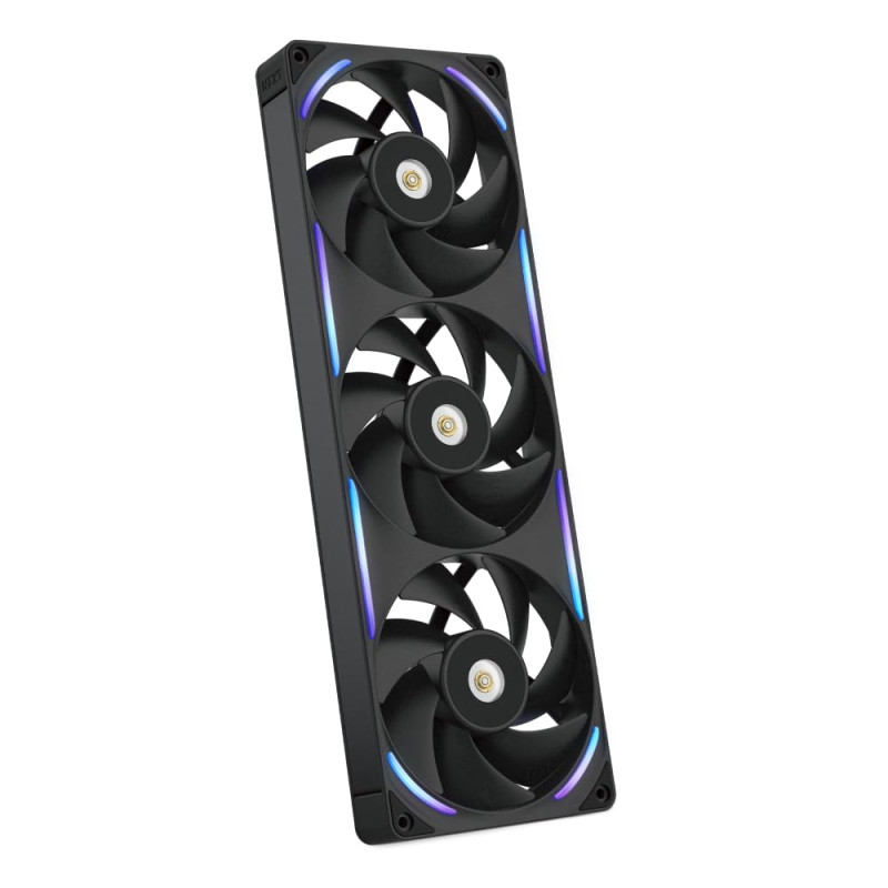 NZXT F360X Ventilateur Performance Cadre Unique - 3x 120mm PWM RGB PC - Flux & pression max - Faible bruit - Cadre & pales LCP - NZXT F360X Ventilateur Performance Cadre Unique - 3x 120mm PWM RGB PC - Flux & pression max - Faible bruit - Cadre & pales LCP -