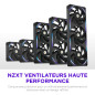 NZXT F360X Ventilateur Performance Cadre Unique - 3x 120mm PWM RGB PC - Flux & pression max - Faible bruit - Cadre & pales LCP - NZXT F360X Ventilateur Performance Cadre Unique - 3x 120mm PWM RGB PC - Flux & pression max - Faible bruit - Cadre & pales LCP -