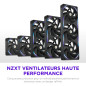 NZXT F140X Ventilateur Performance - 140mm PWM RGB PC - Flux & pression max - Faible bruit - Cadre & pales LCP -Palier magnétiqu NZXT F140X Ventilateur Performance - 140mm PWM RGB PC - Flux & pression max - Faible bruit - Cadre & pales LCP -Palier magnétiqu