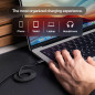 Statik MagStack Câble de charge magnétique USB C – Câble plat spiralé organisé anti-enchevêtrement, charge rapide de 100 W, comp Statik MagStack Câble de charge magnétique USB C – Câble plat spiralé organisé anti-enchevêtrement, charge rapide de 100 W, comp