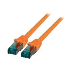 EFB Câble patch Cat.6A S/FTP LSZH Orange 5 m Cat.6A S/