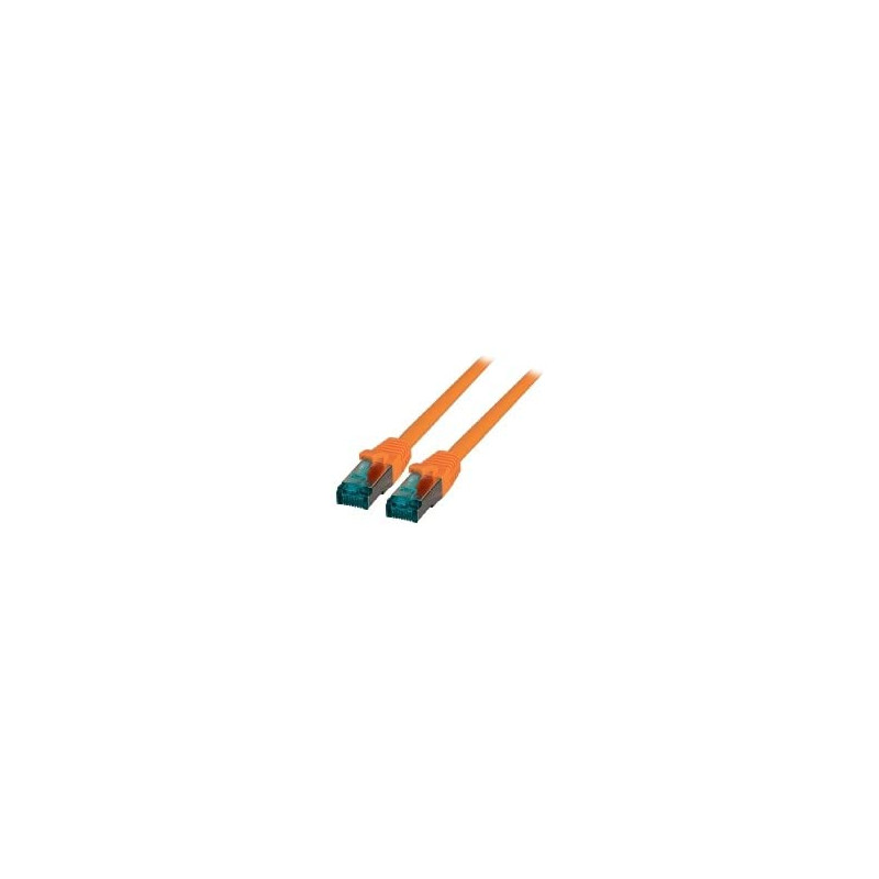 EFB Câble patch Cat.6A S/FTP LSZH Orange 5 m Cat.6A S/