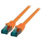 EFB Câble patch Cat.6A S/FTP LSZH Orange 5 m Cat.6A S/