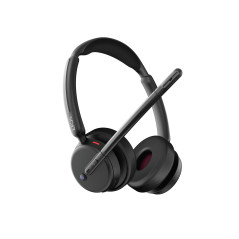 EPOS Impact 500 ANC Casque sans Fil – Certifié Teams avec Connectivité USB-C et USB-A – Audio Bluetooth Avancé pour Un Travail I