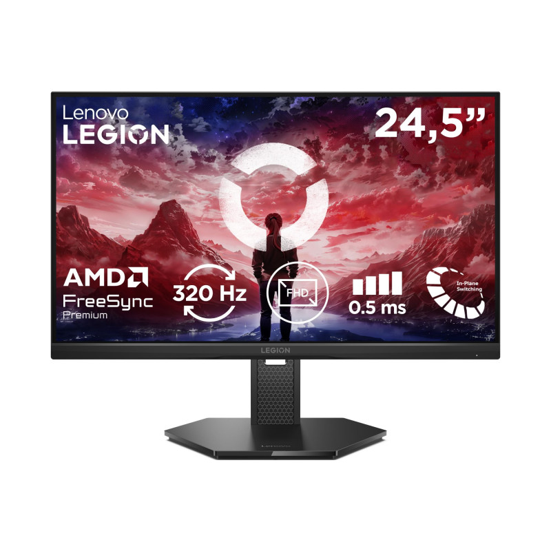 Lenovo Legion 25-10 - Écran Gaming Pro 24.5'' FHD (IPS Panel, 320Hz, 0.5ms MPRT, HDMI 2.1, DP 1.4, Câble DP, AMD FreeSync Premiu Lenovo Legion 25-10 - Écran Gaming Pro 24.5'' FHD (IPS Panel, 320Hz, 0.5ms MPRT, HDMI 2.1, DP 1.4, Câble DP, AMD FreeSync Premiu