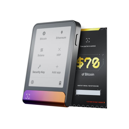 Ledger Flex avec BTC : Le Signer Crypto à écran Tactile sécurisé - Gérez Vos Actifs numériques et Votre identité en Toute sécuri